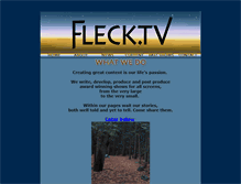 Tablet Screenshot of fleck.tv
