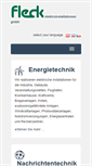 Mobile Screenshot of fleck.at